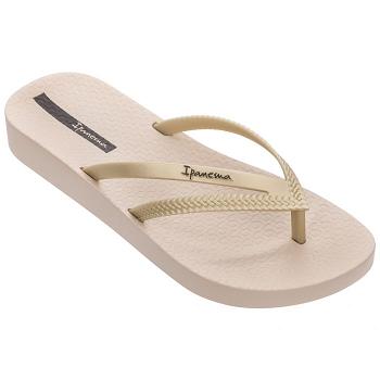 Ipanema Bossa Soft Flip Flops Dam Guld Sverige QL4730629